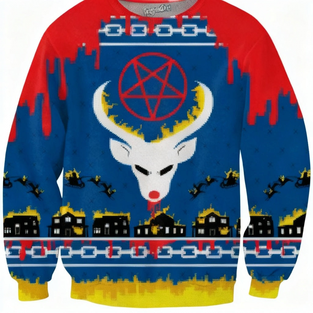Satans Ugly Christmas Sweater ? Usalast
