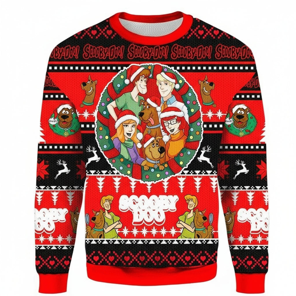 Scooby Doo Characters Ugly 3D Christmas Sweater ? Usalast