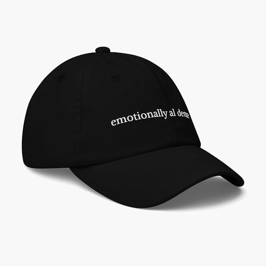 Emotionally Al Dente Hat -Moonbestprint