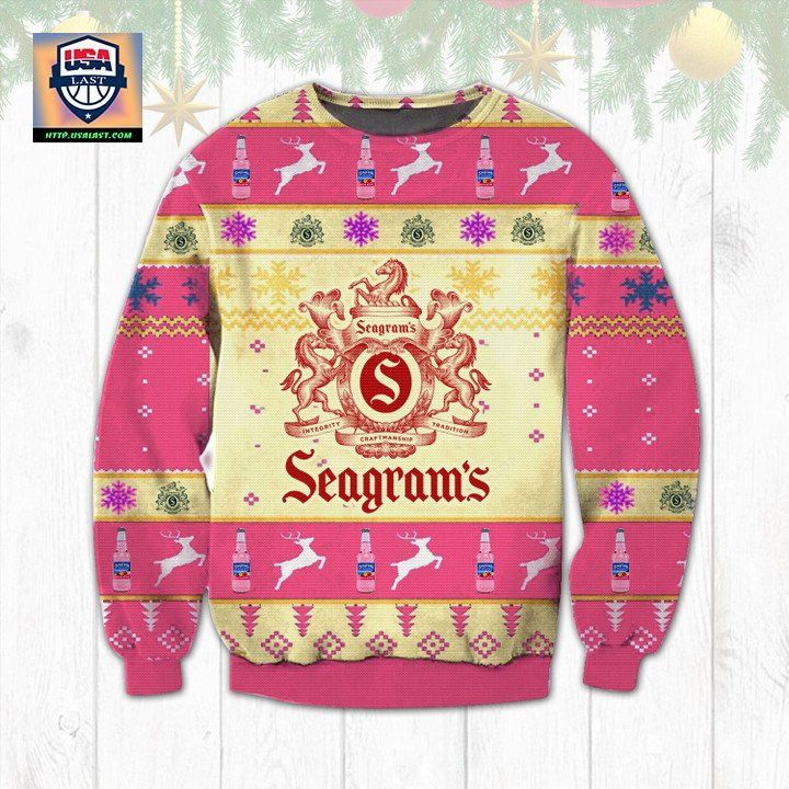 Seagram?s Vodka Ugly Christmas Sweater 2022 ? Usalast