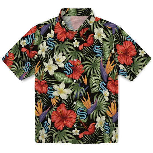 Seattle Kraken Hawaiian Shirt - Hawaii Floral Hibiscus | Moonbestprint
