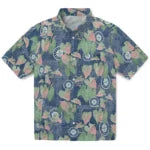 Seattle Mariners Hawaiian Shirt - Anthurium Overlay | Moonbestprint