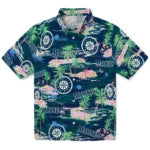 Seattle Mariners Flamingo Retreat 2026 Hawaiian Shirt – Moonbestprint