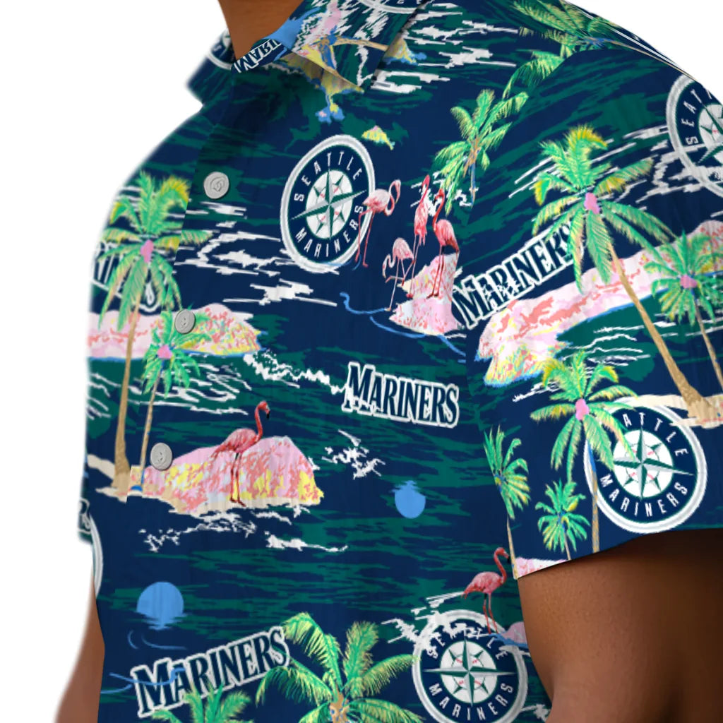 Seattle Mariners Hawaiian Shirt - Hawaii Island | Moonbestprint