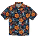 Seattle Mariners Hawaiian Shirt - Hibiscus Foliage | Moonbestprint
