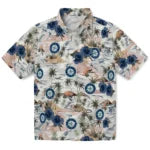 Seattle Mariners Hawaiian Shirt - Hibiscus Seaside | Moonbestprint