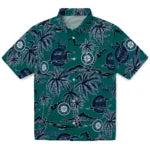 Seattle Mariners Hawaiian Shirt - Palm Sunset | Moonbestprint