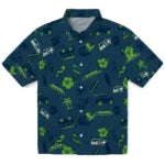 Seattle Seahawks Hawaiian Shirt - Beach Vibe | Moonbestprint