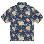 Seattle Seahawks Hawaiian Shirt - Flamingo Hibiscus | Moonbestprint