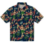 Seattle Seahawks Hawaiian Shirt - Hawaiian Girls Design | Moonbestprint
