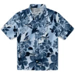 Seattle Seahawks Hawaiian Shirt - Hibiscus Arrangement | Moonbestprint