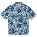 Seattle Seahawks Hawaiian Shirt - Hibiscus Blooms | Moonbestprint