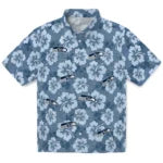 Seattle Seahawks Hawaiian Shirt - Hibiscus Cluster | Moonbestprint