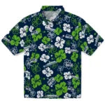 Seattle Seahawks Hawaiian Shirt - Hibiscus Flower Design | Moonbestprint