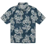 Seattle Seahawks Hawaiian Shirt - Hibiscus Flowers | Moonbestprint