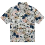 Seattle Seahawks Hawaiian Shirt - Hibiscus Seaside | Moonbestprint