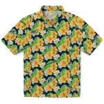 Seattle Seahawks Hawaiian Shirt - Hibiscus Tropics | Moonbestprint