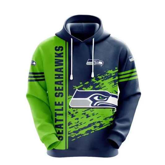 Seattle Seahawks NFL 3D All Over Print Hoodie -Moonbestprint