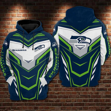 Seattle Seahawks Super NFL 3D All Over Print Hoodie -Moonbestprint