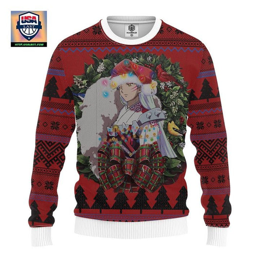 Sesshomaru Inuyasha Mc Ugly Christmas Sweater Thanksgiving Gift ? Usalast