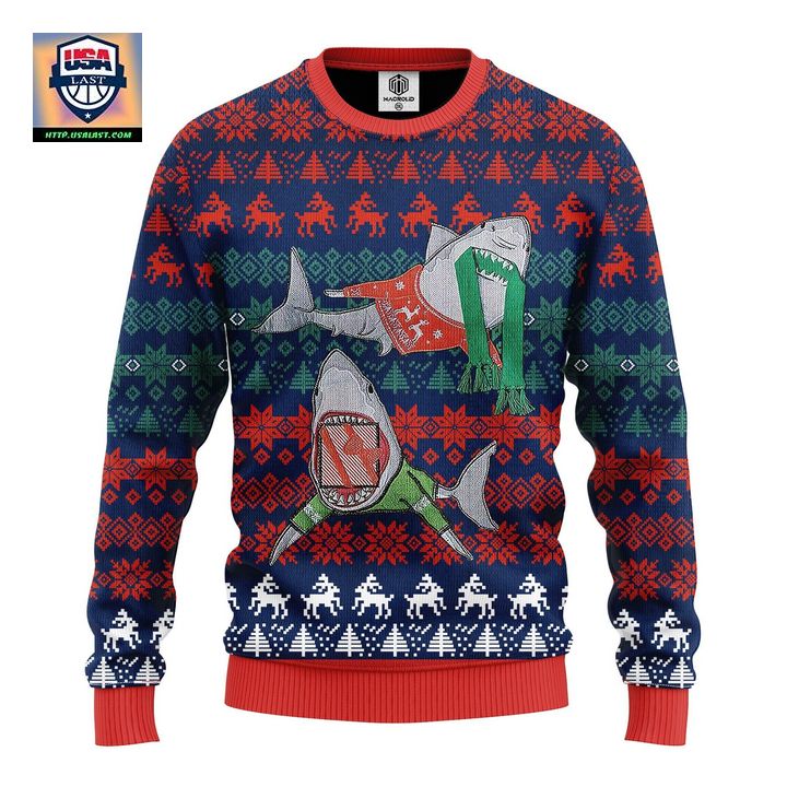 Shark Funny Ugly Christmas Sweater Amazing Gift Idea Thanksgiving Gift ? Usalast