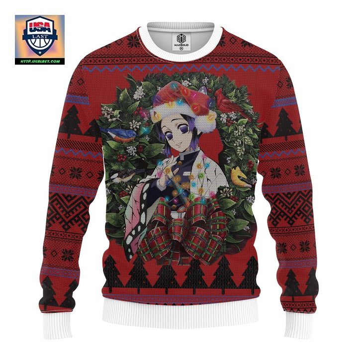 Shinobu Mc Ugly Christmas Sweater Thanksgiving Gift ? Usalast