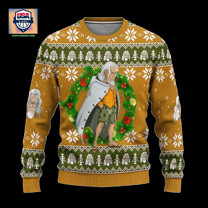 Silvers Rayleigh One Piece Anime Ugly Christmas Sweater Xmas Gift ? Usalast