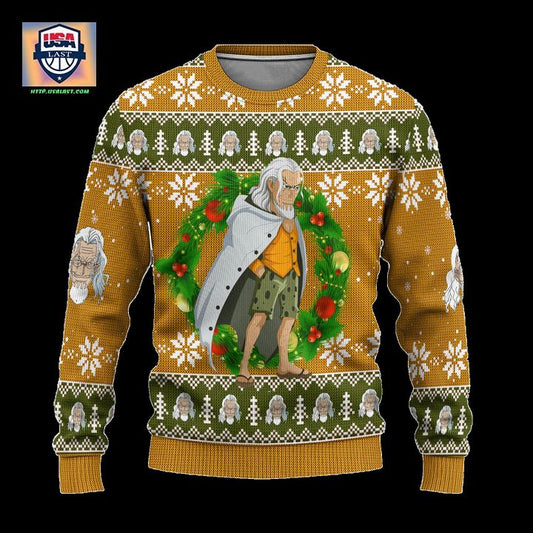 Silvers Rayleigh One Piece Anime Ugly Christmas Sweater Xmas Gift ? Usalast