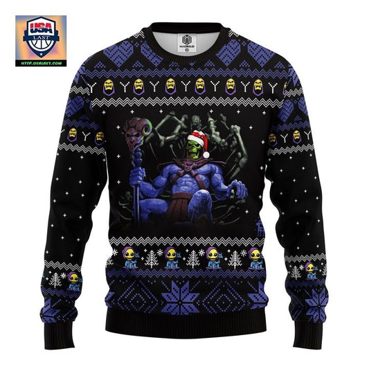 Skeletor Ugly Christmas Sweater Amazing Gift Idea Thanksgiving Gift ? Usalast