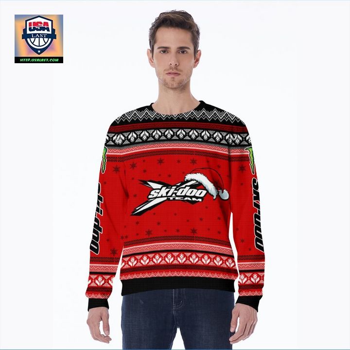 Ski-doo Team Red 3D Ugly Christmas Sweater ? Usalast