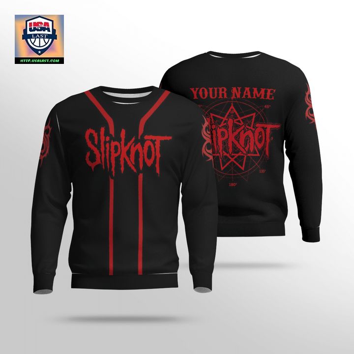 Slipknot Custom Name Sweater ? Usalast