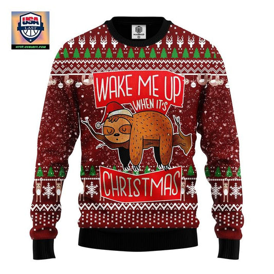 Sloth 3D Ugly Christmas Sweater Amazing Gift Idea Thanksgiving Gift ? Usalast