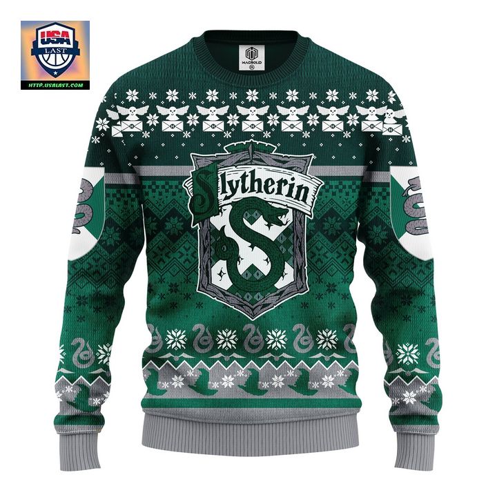 Slytherin Harry Potter Ugly Christmas Sweater Amazing Gift Idea Thanksgiving Gift ? Usalast