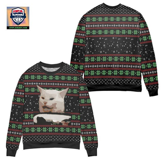 Smudge The Cat Ugly Christmas Sweater ? Usalast