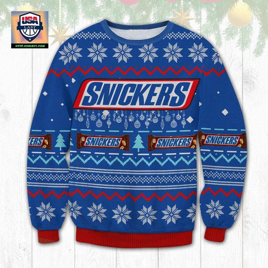 Snickers Chocolate Bar Ugly Christmas Sweater 2022 ? Usalast
