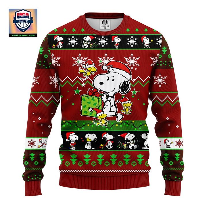 Snooby Ugly Christmas Sweater Red Brown 1 Amazing Gift Idea Thanksgiving Gift ? Usalast