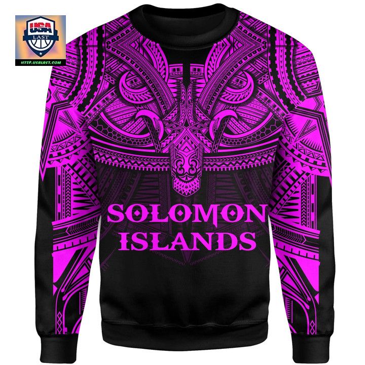 Solomon Islands Pink Sweater Polynesian A15 ? Usalast