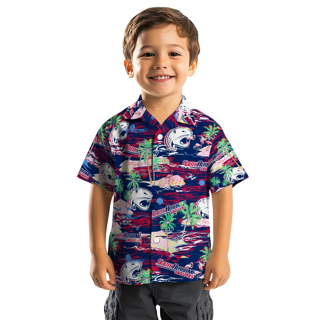 South Alabama Jaguars Flamingo Retreat 2026 Hawaiian Shirt – Moonbestprint