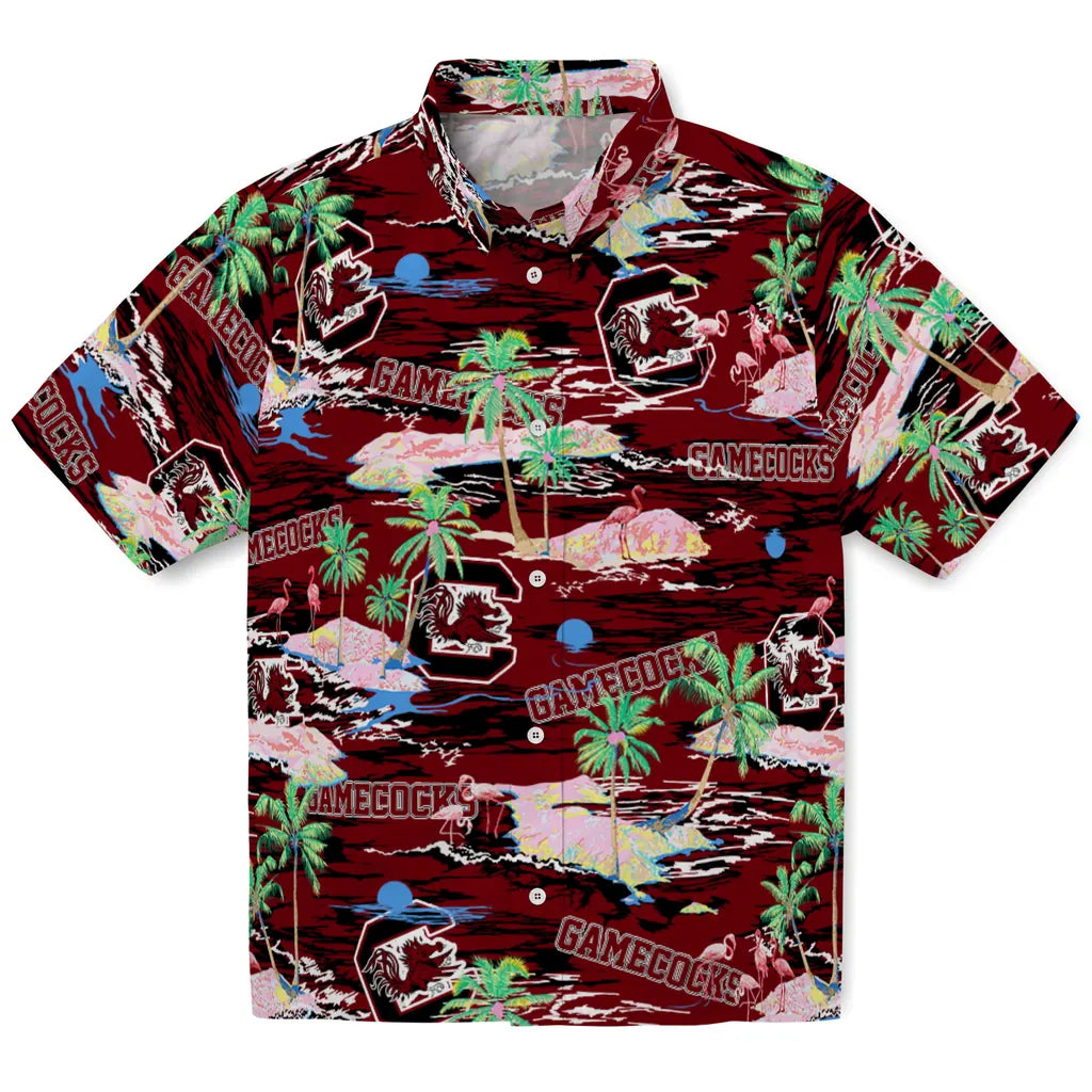 South Carolina Gamecocks Flamingo Retreat 2026 Hawaiian Shirt – Moonbestprint