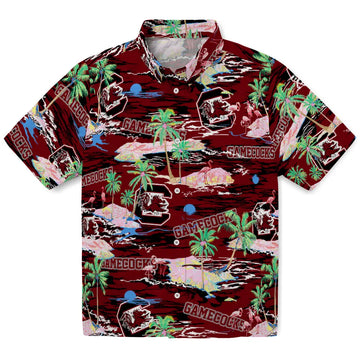 South Carolina Gamecocks Flamingo Retreat 2026 Hawaiian Shirt – Moonbestprint