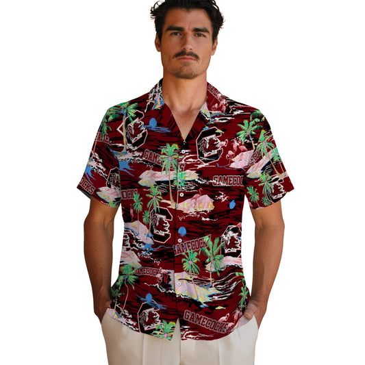 South Carolina Gamecocks Flamingo Retreat 2026 Hawaiian Shirt – Moonbestprint
