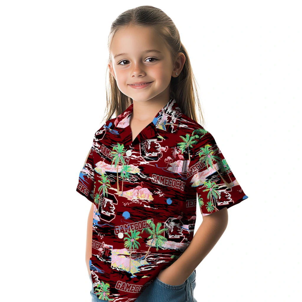 South Carolina Gamecocks Flamingo Retreat 2026 Hawaiian Shirt – Moonbestprint