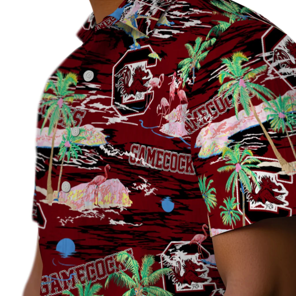 South Carolina Gamecocks Flamingo Retreat 2026 Hawaiian Shirt – Moonbestprint