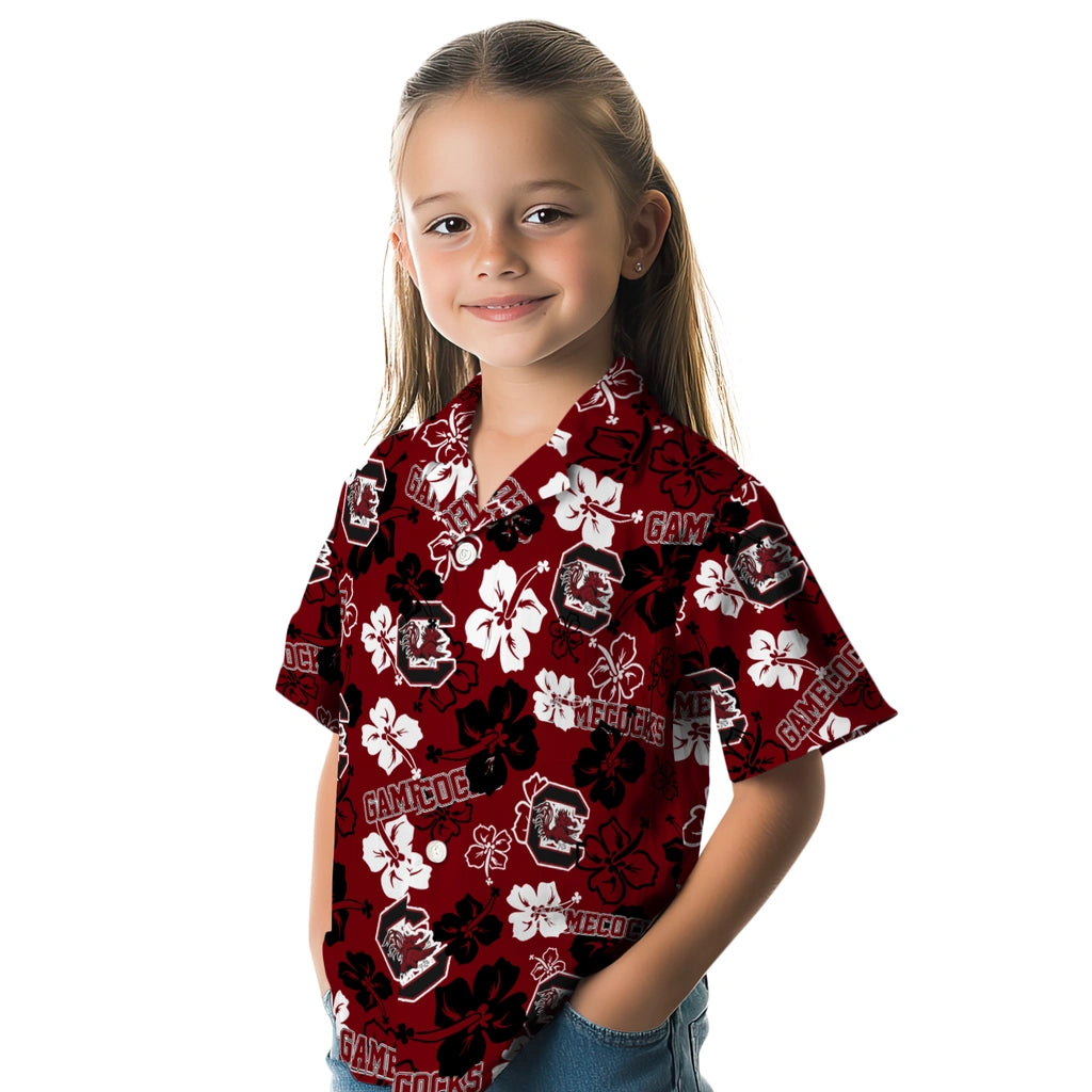 South Carolina Gamecocks Hibiscus Bloom Hawaiian Shirt – Moonbestprint