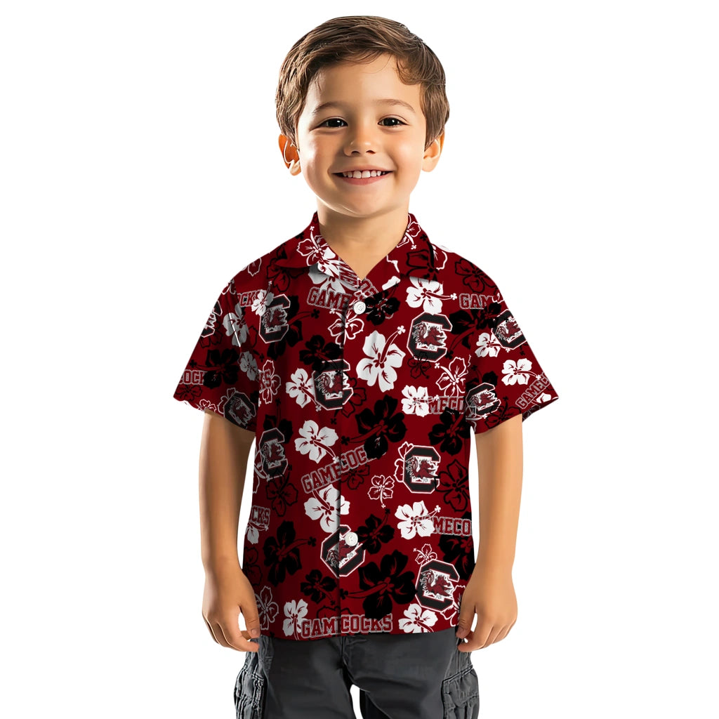 South Carolina Gamecocks Hibiscus Bloom Hawaiian Shirt – Moonbestprint