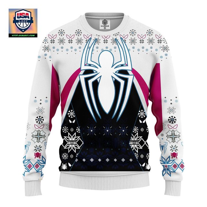 Spiderman White Ugly Christmas Sweater Amazing Gift Idea Thanksgiving Gift ? Usalast