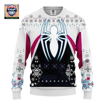 Spiderman White Ugly Christmas Sweater Amazing Gift Idea Thanksgiving Gift ? Usalast