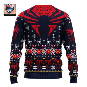 Spiderman Winter Ugly Christmas Sweater Amazing Gift Idea Thanksgiving Gift ? Usalast