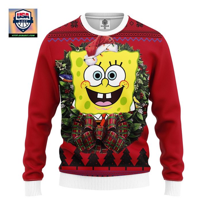 Spongebob Squarepants Patrick Star Noel Mc Ugly Christmas Sweater Thanksgiving Gift ? Usalast