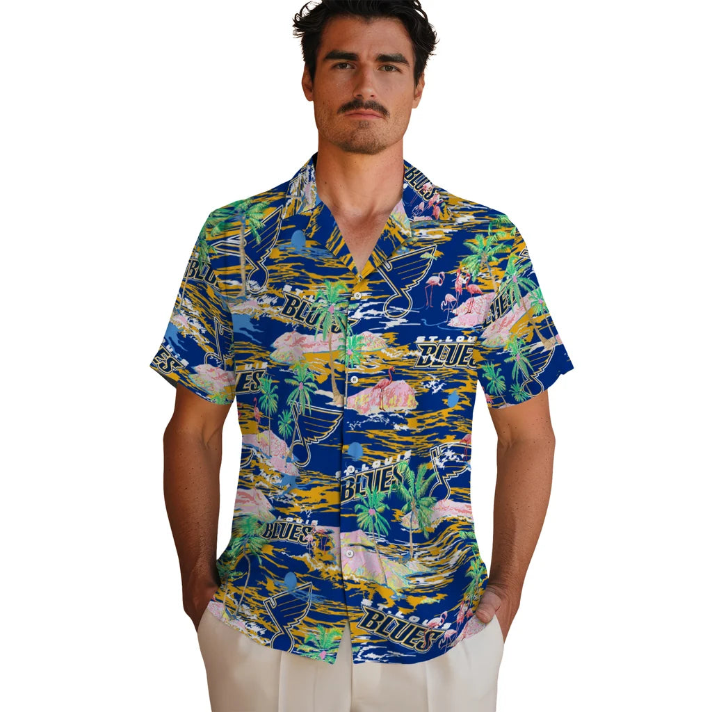 St. Louiss Flamingo Retreat 2026 Hawaiian Shirt – Moonbestprint